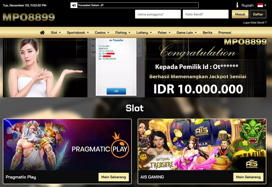 MPO8899 Situs MPO Slot Bandar Judi Online Resmi Indonesia