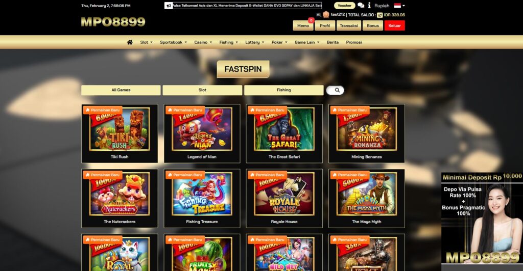Peluang Menang Jackpot Sensasional Melalui Situs Mpo Slot 8899